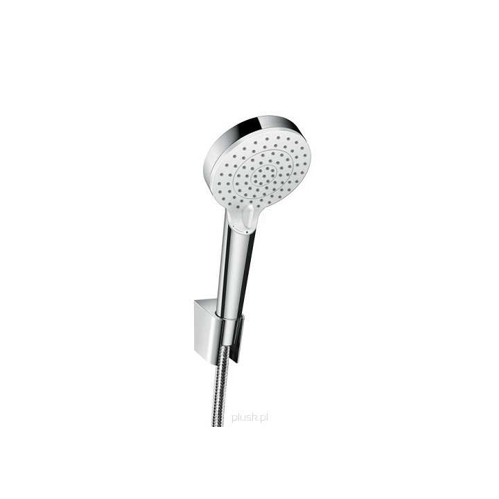 Sprchový set Hansgrohe Crometta Vario/Porter bílý/chrom - sanitbuy.pl