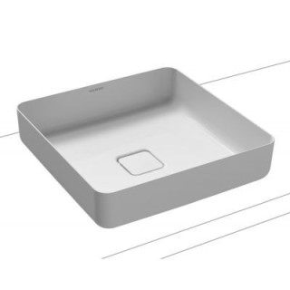 Umyvadlo Kaldewei Miena na desku ocel 40x40cm, bílá- sanitbuy.pl