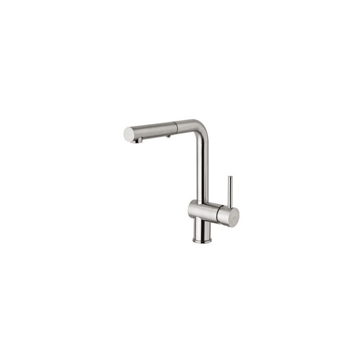 Dřezová baterie stojící Paffoni Light černá matnáný- sanitbuy.pl