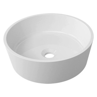 Umyvadlo na postavení na desku Omnires Marble+ 38x12,4 cm bílá- sanitbuy.pl