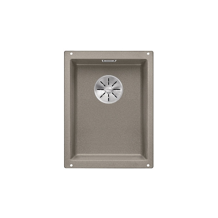 Zlew podblatowy Blanco Siligranit InFino 19x40cm bez automatické zátky, šampaňské- sanitbuy.pl