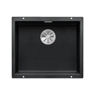 Dřez Blanco Subline 500-U Siligranit PuraDur 53x40cm bez zátky automatyczego, antracit- sanitbuy.pl