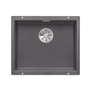 Dřez Blanco Subline 500-U Siligranit PuraDur 53x40cm bez zátky automatyczego, antracit- sanitbuy.pl