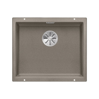 Dřez Blanco Subline 500-U Siligranit PuraDur 53x40cm bez zátky automatyczego, šampaňské- sanitbuy.pl