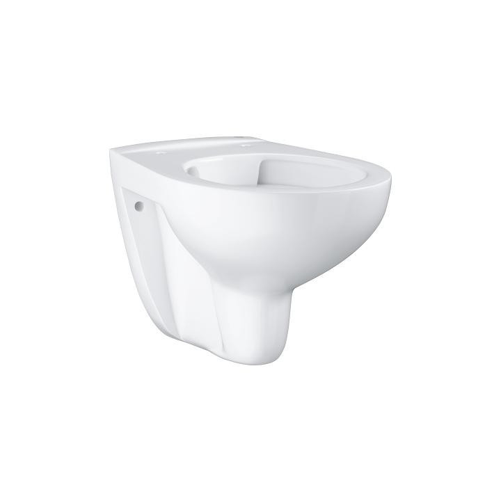 Mísa WC Grohe Bau Ceramic závěsná bez kołnierza, bílý