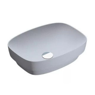 Umyvadlo na postavení na desku Catalano Green Lux 50x38 cm bez otvoru pro baterii, bez přepadu černá- sanitbuy.pl