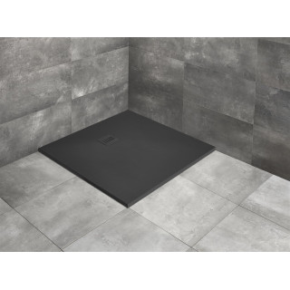 Sprchová vanička Radaway Kyntos C, 90x90, antracytowy