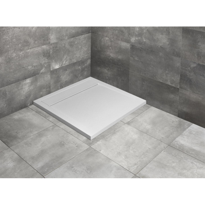 Sprchová vanička Radaway Kyntos C, 80x80, antracytowy
