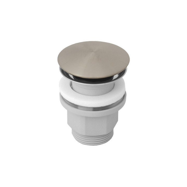 Zátka klik-klak pro umyvadlový sifon Omnires Inox