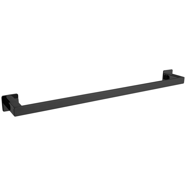 Věšák na ručník Omnires Nelson 62 cm, černá matnáný