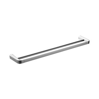Věšák na ručník dvojitý Omnires Saco 63,6 cm, chrom & bílá