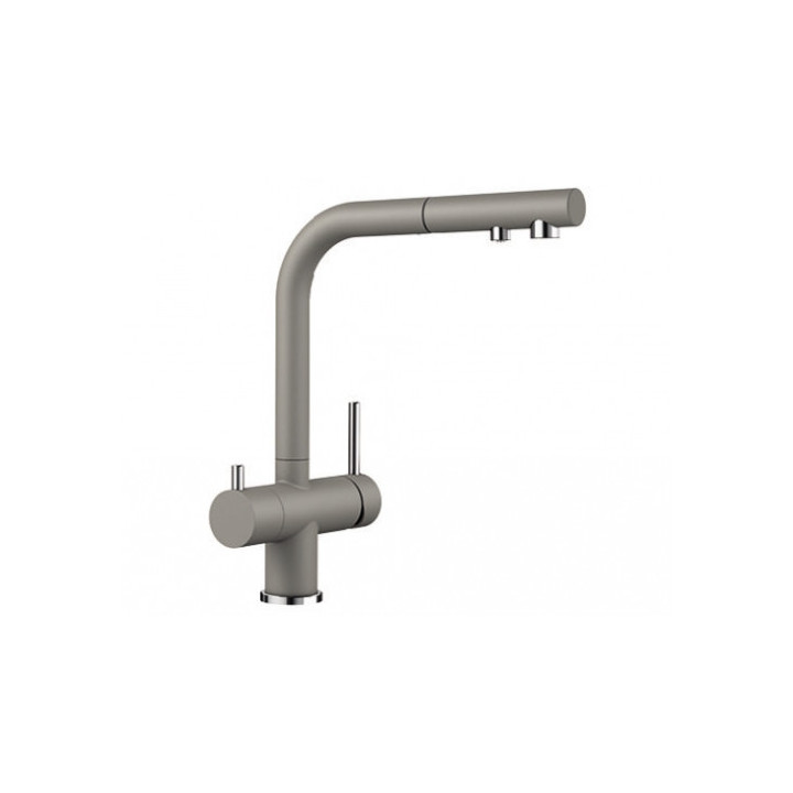 Dřezová baterie Blanco Fontas-S II, výsuvná sprcha, dwuobwodowa, antracit