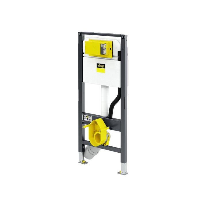 Modul podomítkový do WC Viega Prevista Dry, regulacja wysokości zawieszenia mísy, 1120mm 