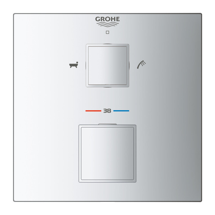 Sprchová baterie podomítková Grohe Lineare, páková, chrom