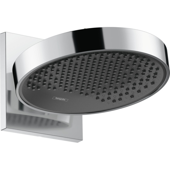Horní sprcha Hansgrohe Rainfinity 250 1jet, průměr 25cm, černá matnáný