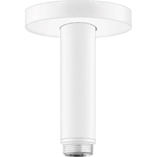 Stropní přípojka hornej sprchy Hansgrohe, 10cm, černá matnáný