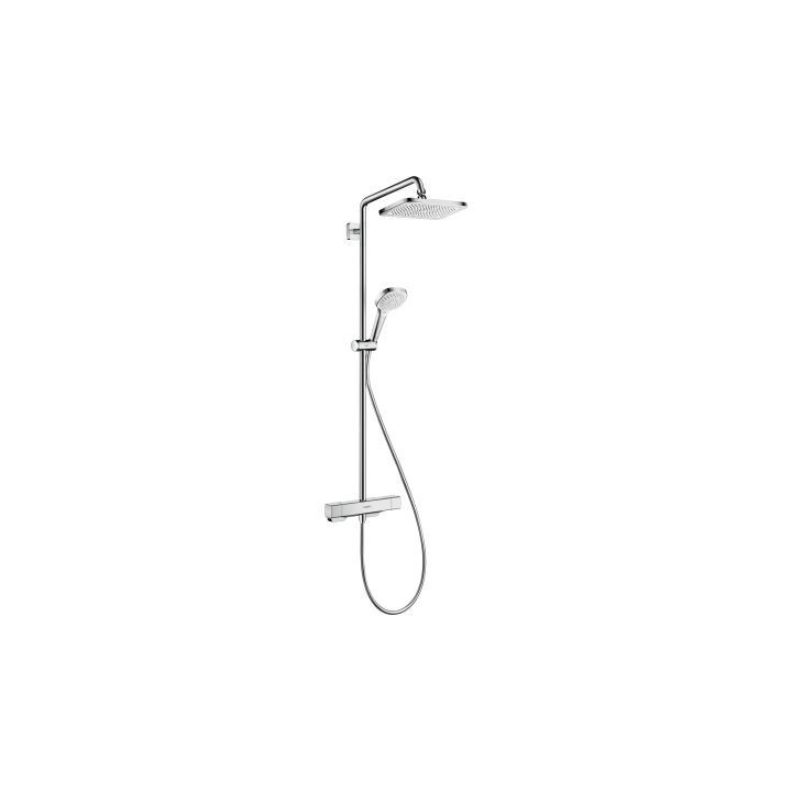 Sprchový sada Showerpipe Croma E 280 1jet, baterie termostatická, chrom