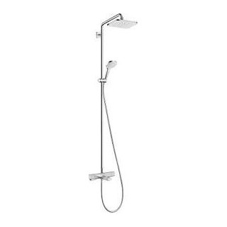 Sprchový sada Showerpipe Croma E 280 1jet, baterie termostatická, chrom