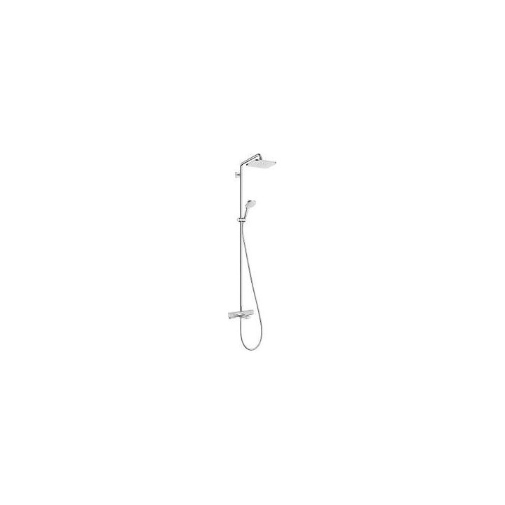 Sprchový sada Showerpipe Croma E 280 1jet, baterie termostatická, chrom