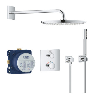 Sprchový set Grohe Tempesta 210, podomítkový, baterie termostatická, chrom