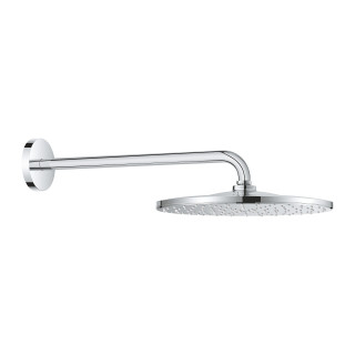 Horní sprcha Grohe Rainshower 310 Mono, rameno nástěnné 422mm, omedzovač prietoku, chrom