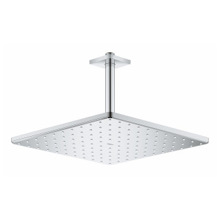 Horní sprcha Grohe Rainshower 310 Mono Cube, rameno stropní 142mm, omedzovač prietoku, chrom