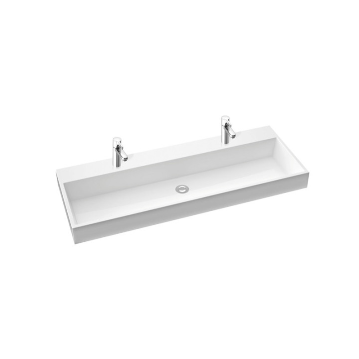 Umyvadlo Marmorin Teo 120, 120x45 cm, zápustné na desku