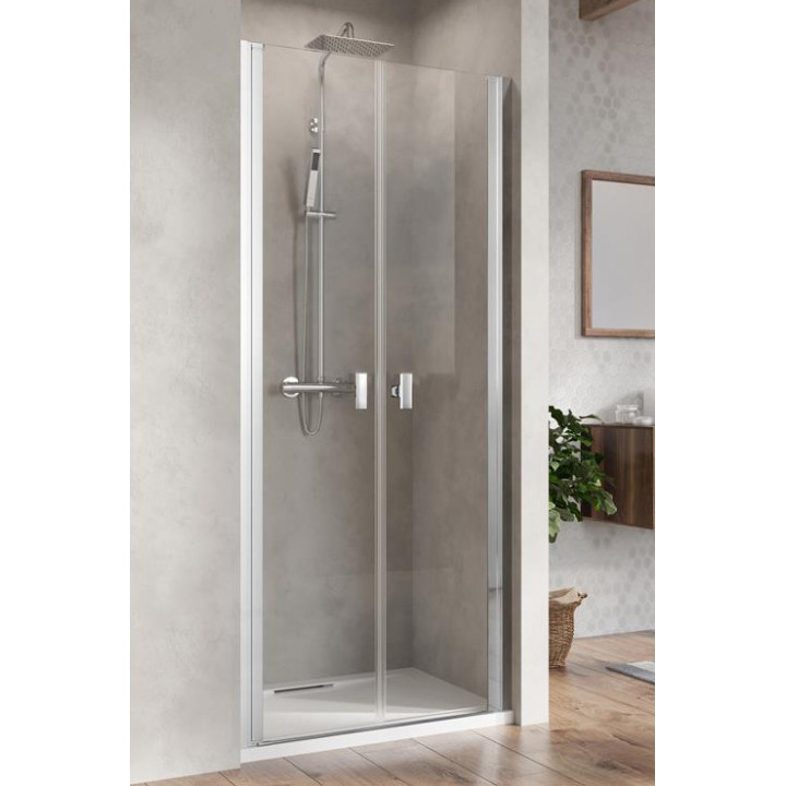 Dveře sprchové Radaway Nes KDS II 120, levé, 1200x2000mm, stříbrná profil