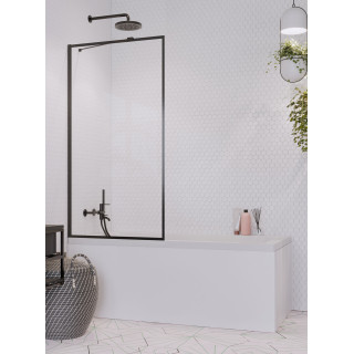 Vanová zástěna Radaway Euphoria PNJ 60, sklo čiré, 600-610x1500mm, profil chrom