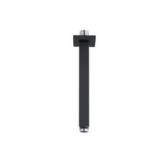 Rameno stropní Fromac 20 cm pro hlavovou sprchu - černá matnáný
