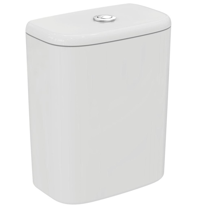 Wc nádrž WC Ideal Standard Tesi, dopływ vody z dołu, bílý