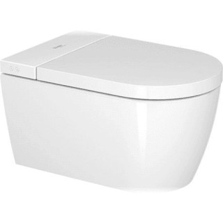 Sedátko Duravit SensoWash Slim pomalu sklápěcí s funkcí mycia do misek řady: Happy D2.