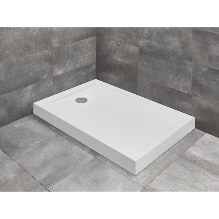 Sprchová vanička s panelem akrylátový 100x80cm Radaway Doros F Compact- sanitbuy.pl