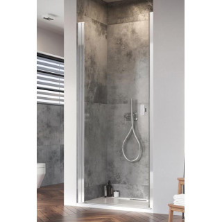 Přední plocha pro sprchový kout Radaway Nes 8 Black KDS I 140,  dveře levé, sklo čiré, 1400x2000mm, černá profil