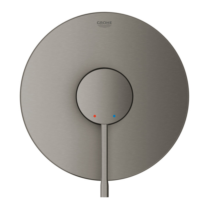Sprchová baterie Grohe Essence stěnová, páková - brushed hard graphite