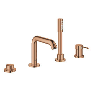 Vaňová baterie Grohe Essence, 4otvorová, wys. 251 mm - warm sunset