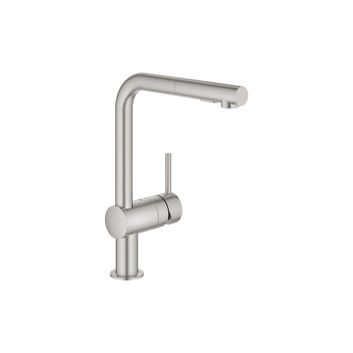 Bateria kuchenna GROHE Minta 1/2" stojąca, wys. 332 mm, chrom, jednouchwytowa- sanitbuy.pl