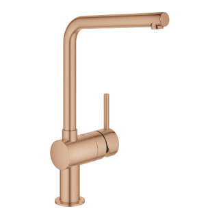 Dřezová baterie z otočnou výtokovým ramenem GROHE Minta 1/2", páková - brushed warm sunset