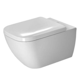 Závěsné wc Duravit Happy D.2, 54x36,5cm, bez splachovacího okruhu, bílá