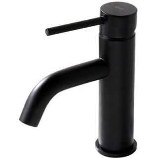 REA Umyvadlová baterie Lungo BLACK Nízká