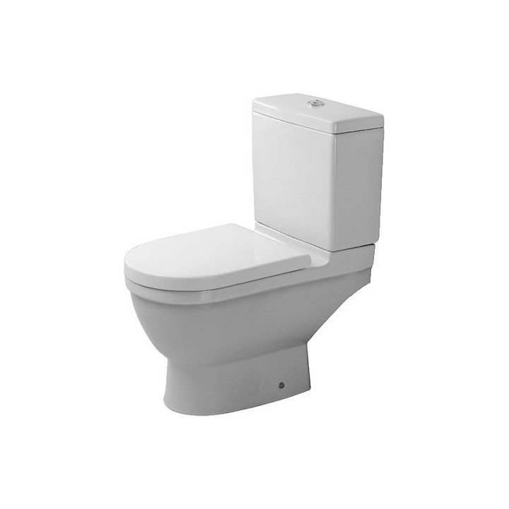 Mísa WC stojící Duravit Starck 3, 66x36cm, HygieneGlaze, bílá