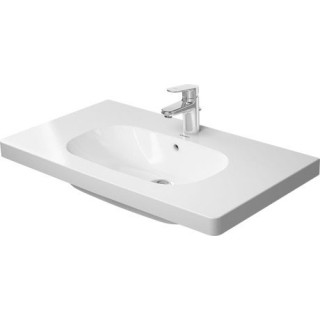 Umyvadlo nábytkové Duravit D-Code, 105x48cm, jeden otvor pod baterię, bílá