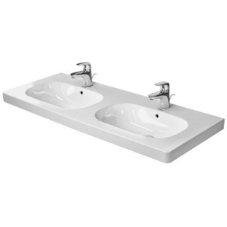 Umyvadlo nábytkové Duravit D-Code, 85x48cm, jeden otvor pod baterię, bílá