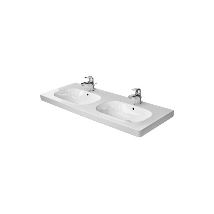 Umyvadlo nábytkové Duravit D-Code, 85x48cm, jeden otvor pod baterię, bílá