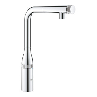 Dřezová baterie Grohe Zedra SmartControl, výsuvná sprcha, chrom