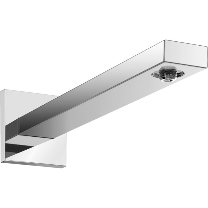 Stropní přípojka hornej sprchy Hansgrohe, 10cm, černá matnáný
