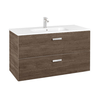Souprava koupelnový Roca Unik Victoria Basic, 80x46cm, 2 szuflady, bříza