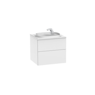 Souprava koupelnový Roca Unik Victoria Basic, 80x46cm, 2 szuflady, cedr