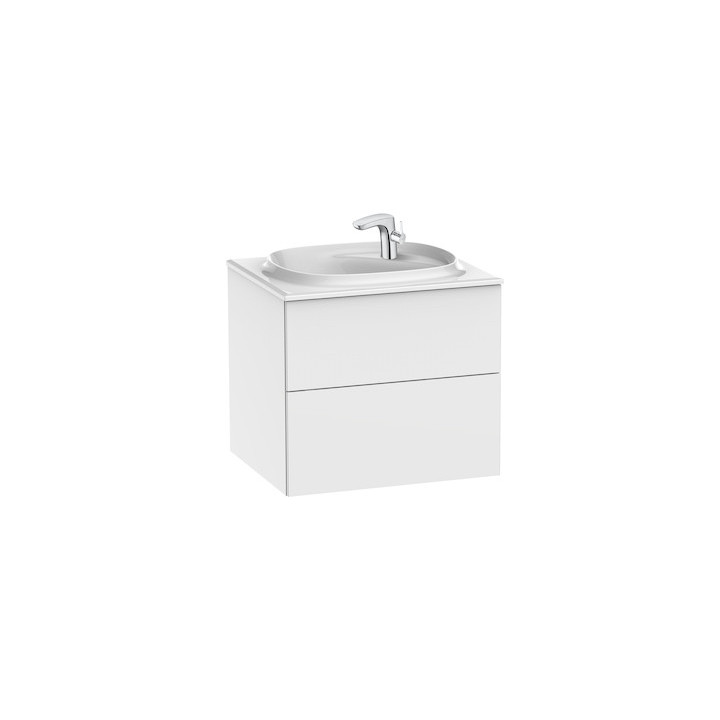 Souprava koupelnový Roca Unik Victoria Basic, 80x46cm, 2 szuflady, cedr