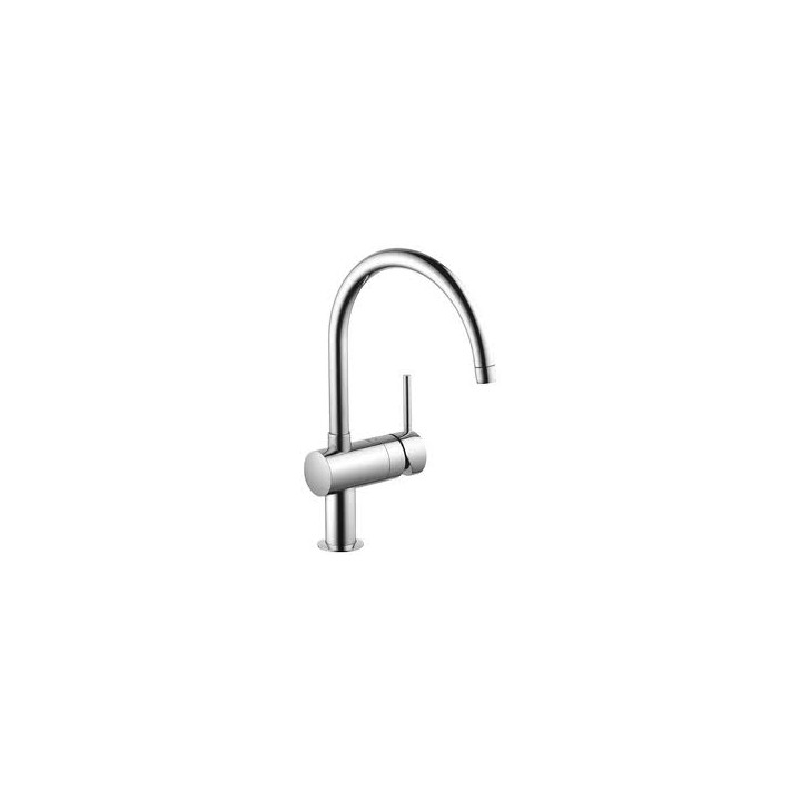 Bateria kuchenna Grohe Minta z obrotową wylewką z perlatorem- sanitbuy.pl